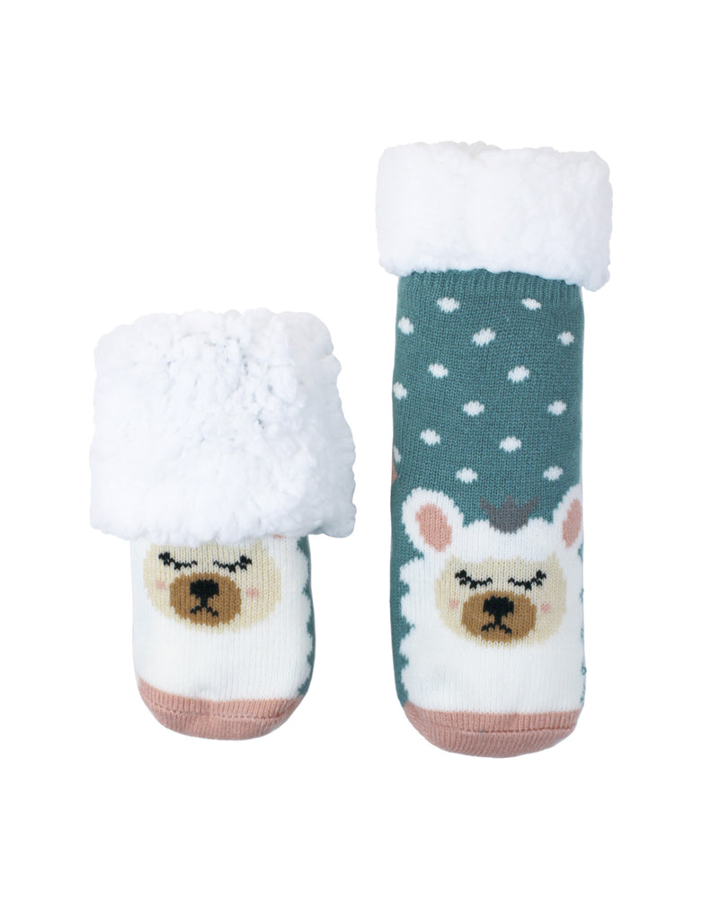 Kids Princess Lamb Slipper Socks