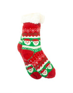 Holiday Edition-The Santa Slipper Sock